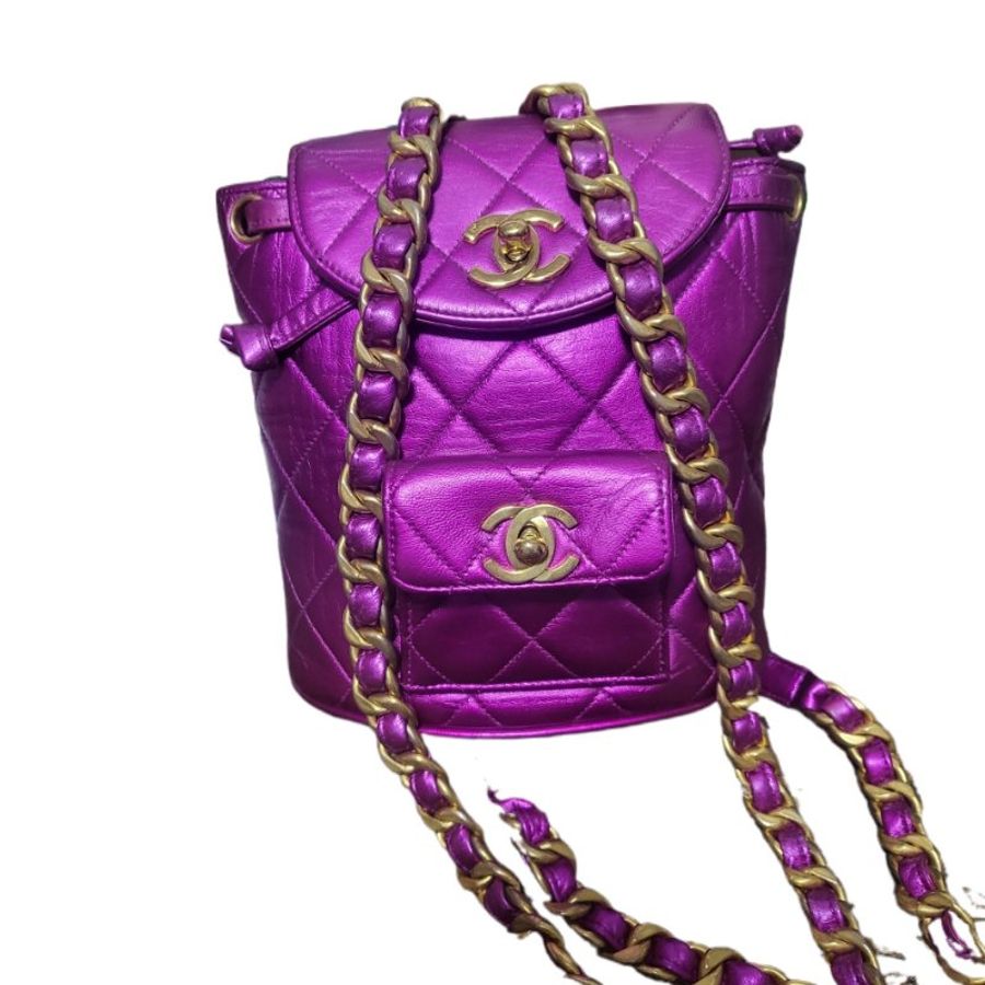Chanel香奈兒迷你DUMA 雙肩包-7