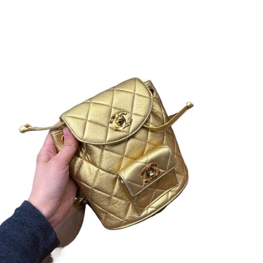 Chanel香奈兒迷你DUMA雙肩包-8