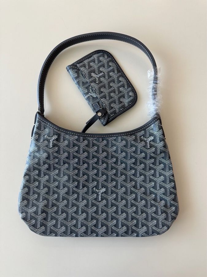 Goyard Mini hobo 灰色-1