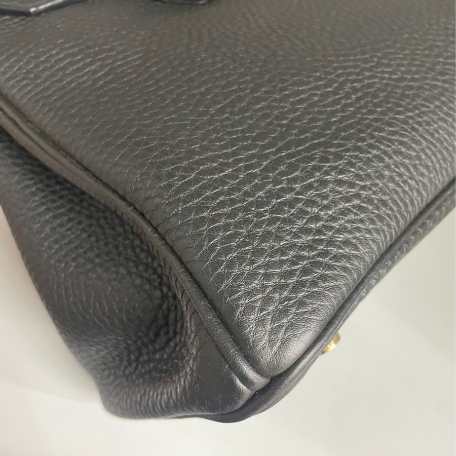 【售出展示💫拍下無效】Hermes/愛馬仕 Birkin30 黑金 手提包 铂金包-2