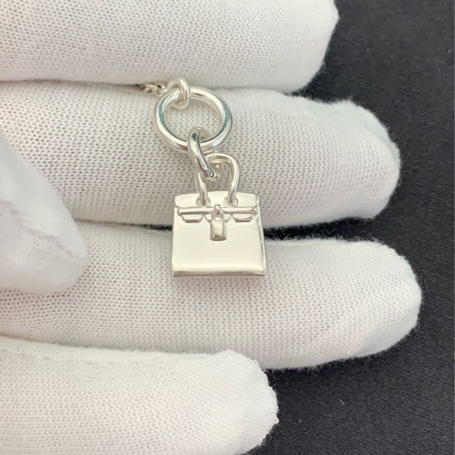 【震撼撿漏價👍🏻全網最低價💫】Hermes/愛馬仕 Birkin Amulettes 項鏈-6