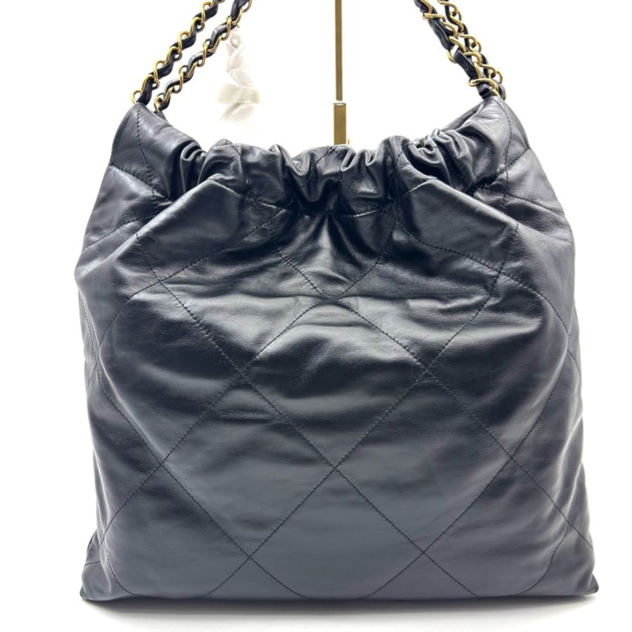 【售出展示💫拍下無效】Chanel/香奈兒 22Bag 黑金經典保值款 Full Set全齊-1