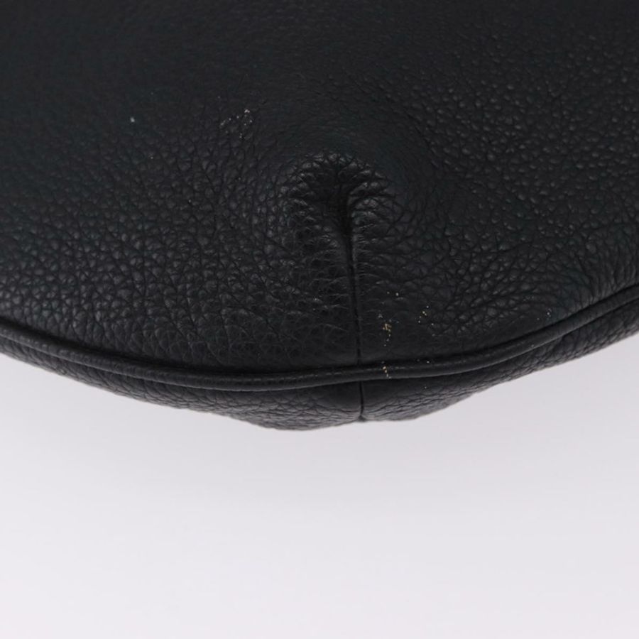 【日本直送】GUCCI 黑色金色皮革單肩包 523588 正品 192702A-8