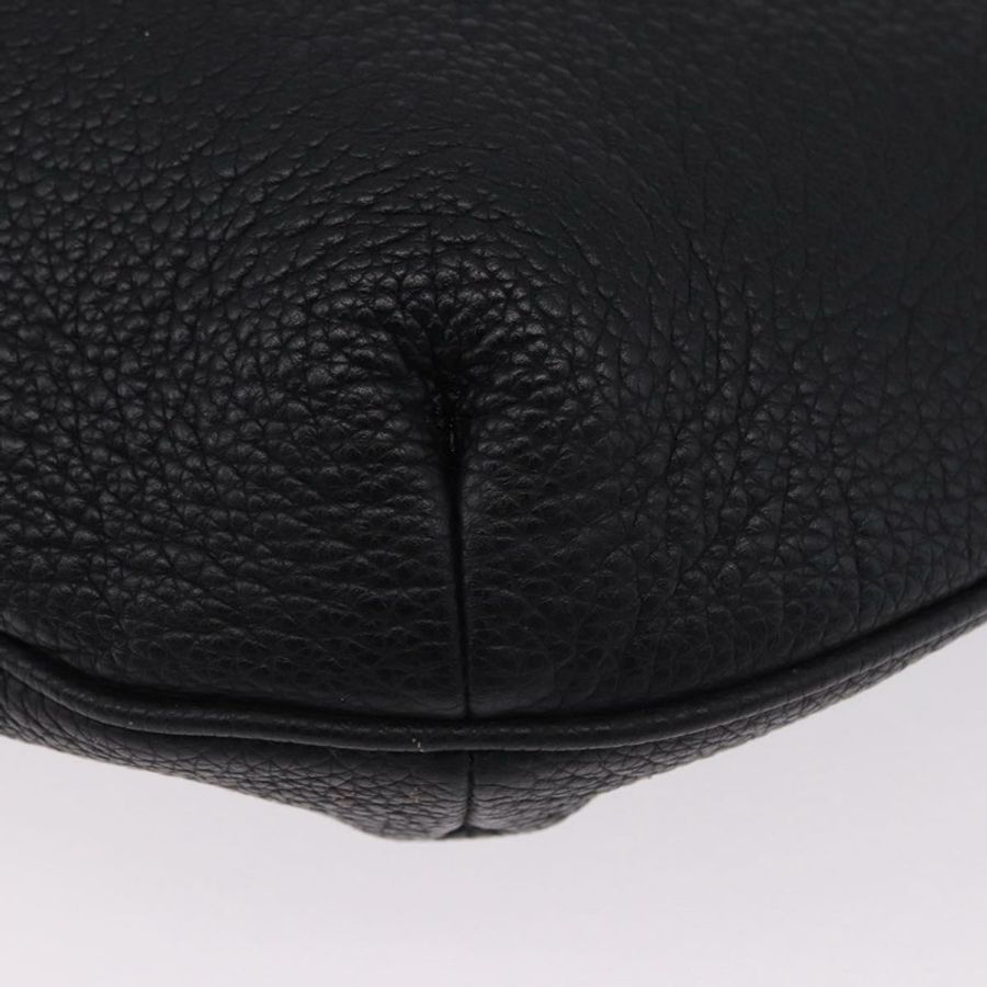 【日本直送】GUCCI 黑色金色皮革單肩包 523588 正品 192702A-15