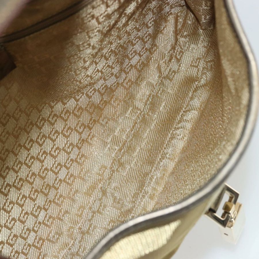 【日本直送】GUCCI GG帆布Jackie Sherry系列手提包 金色 001 3306 正品 192254V-9