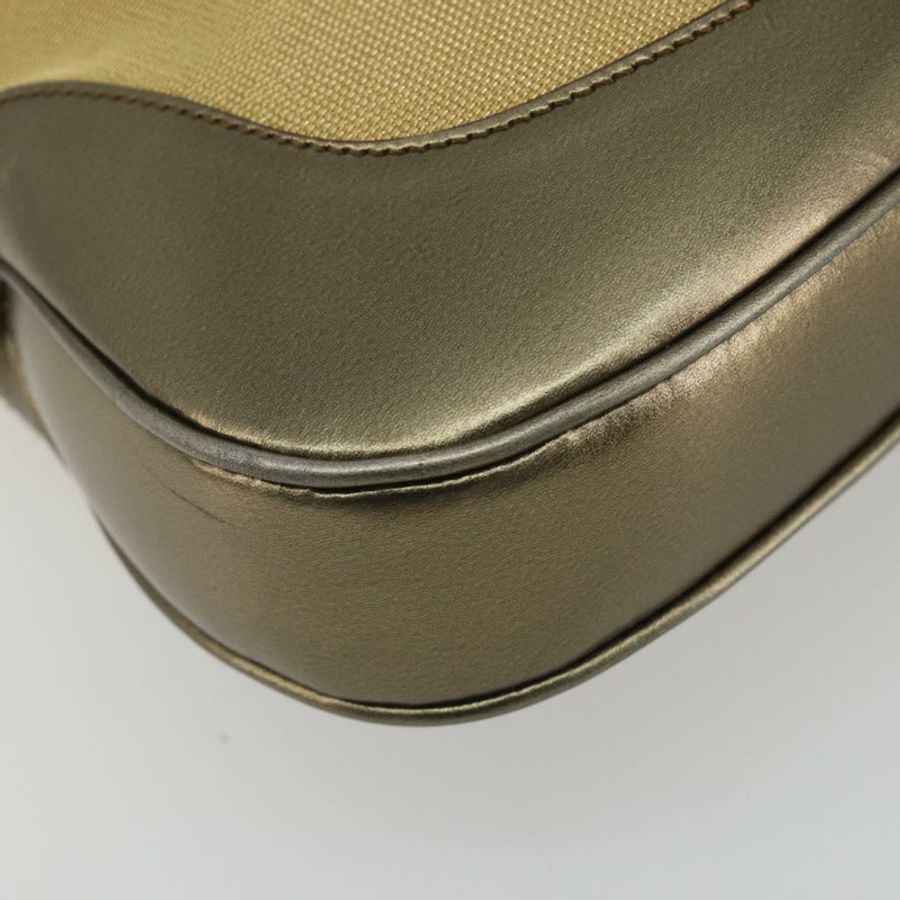 【日本直送】GUCCI GG帆布Jackie Sherry系列手提包 金色 001 3306 正品 192254V-14