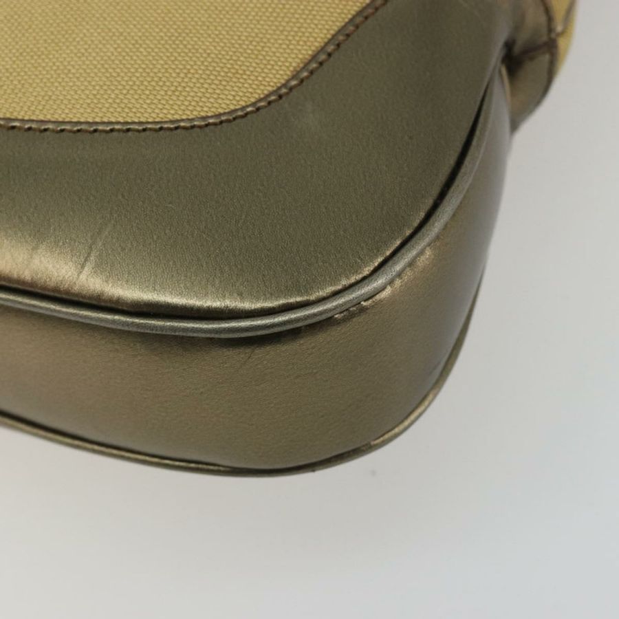 【日本直送】GUCCI GG帆布Jackie Sherry系列手提包 金色 001 3306 正品 192254V-15