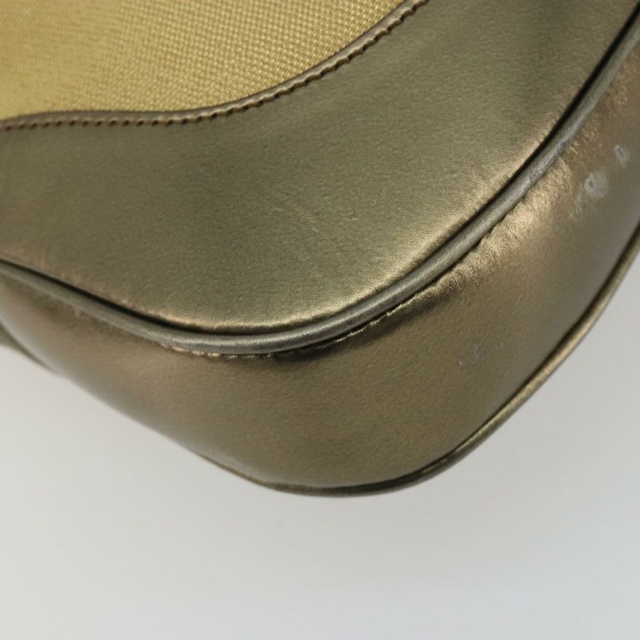 【日本直送】GUCCI GG帆布Jackie Sherry系列手提包 金色 001 3306 正品 192254V-16