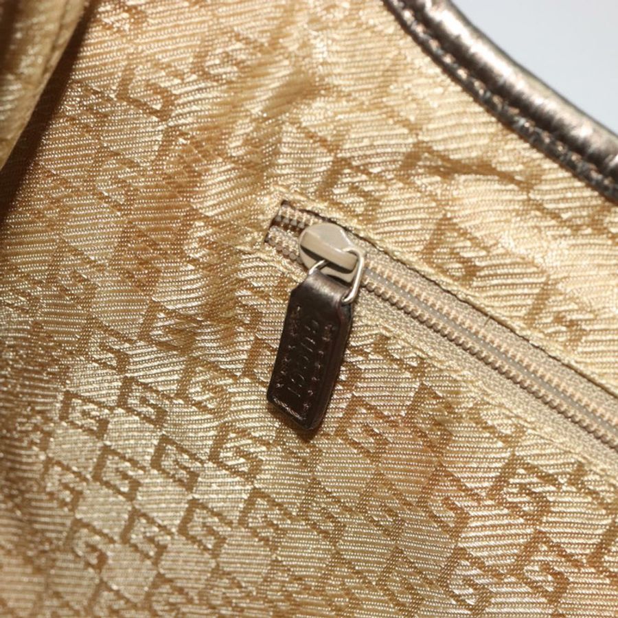 【日本直送】GUCCI GG帆布Jackie Sherry系列手提包 金色 001 3306 正品 192254V-21
