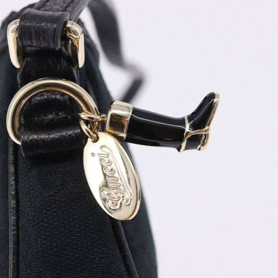 【日本直送】GUCCI GG帆布配件包 黑色 154432 Auth am12031V-16