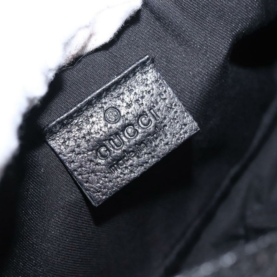 【日本直送】GUCCI GG帆布配件包 黑色 154432 Auth am12031V-18