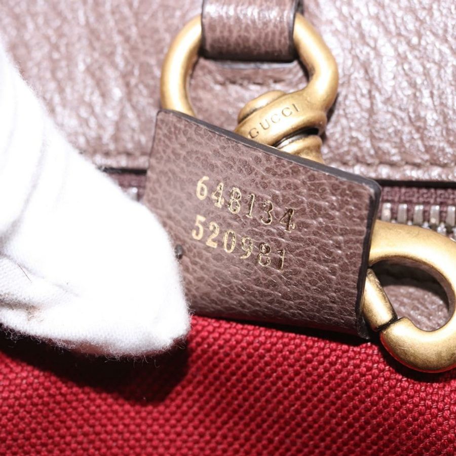 【日本直送】GUCCI GG Supreme 唐老鴨手提包 PVC 兩用 米色 金色 648134 正品 BA14327M-10