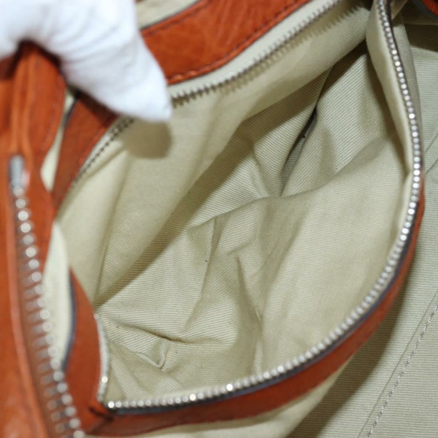 【日本直送】Chloe Paddington 手提包 皮革 棕色 金色色調 正品 ki6714M-23
