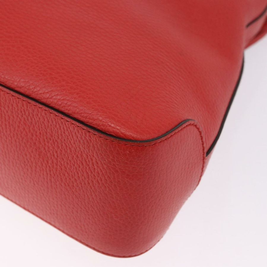 【日本直送】GUCCI Hobo 單肩包 皮革 橘色 金色調 336659 正品 ki6731V-8