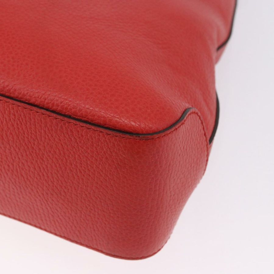 【日本直送】GUCCI Hobo 單肩包 皮革 橘色 金色調 336659 正品 ki6731V-14
