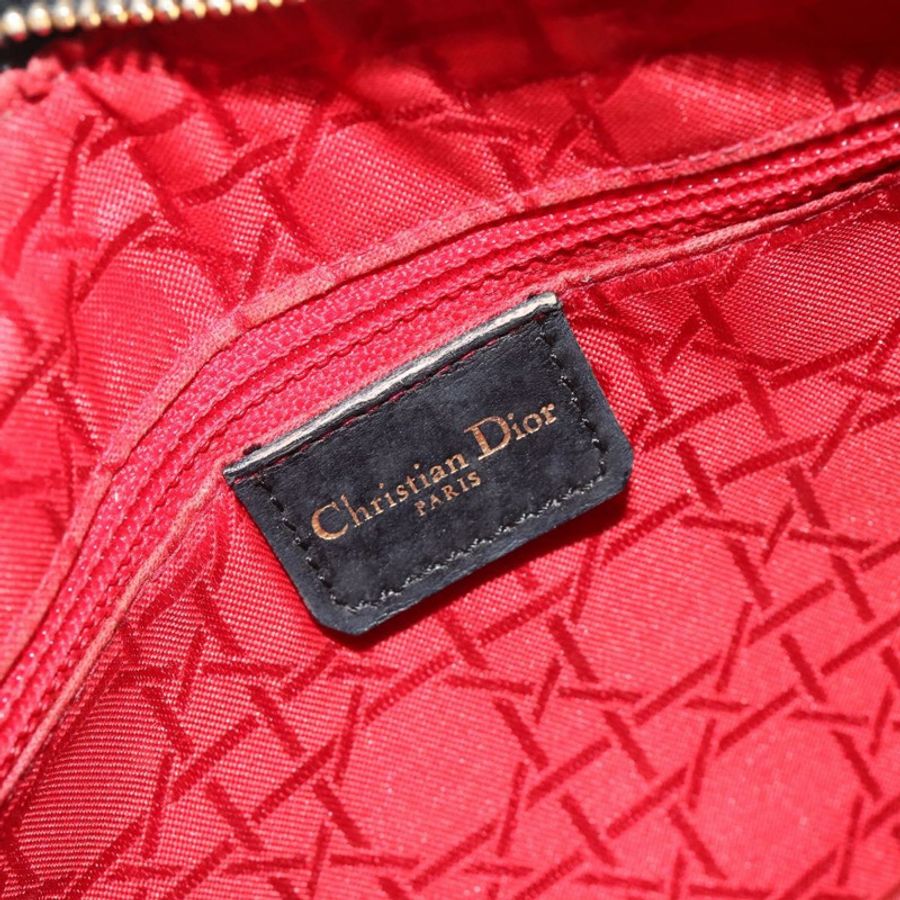 【日本直送】Christian Dior Canage 手袋,羊皮材質,黑色,金色,正品,貨號 193978A-17