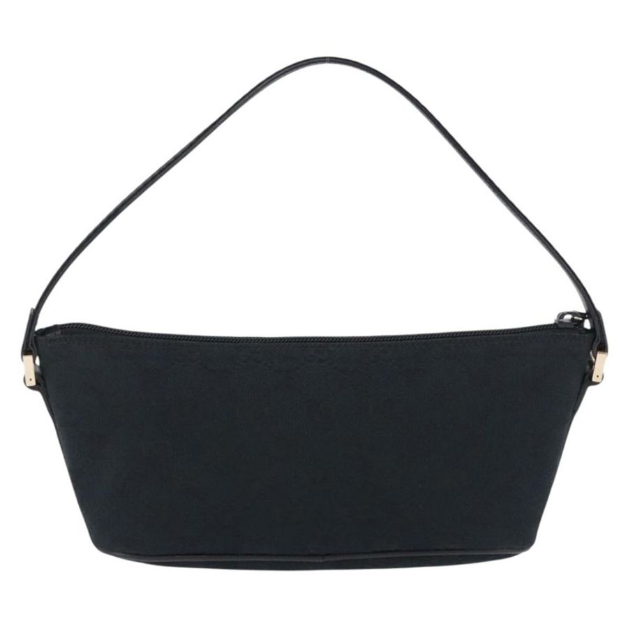 【日本直送】GUCCI GG帆布配件包 黑色金色 141809 正品 yk20649V-1