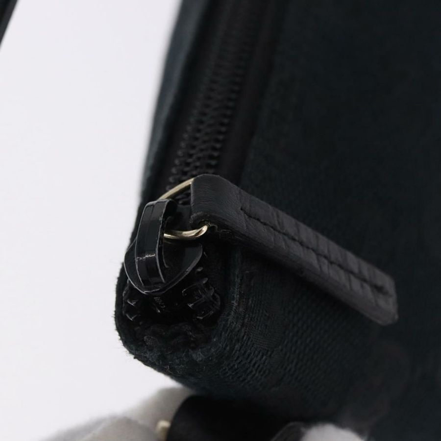 【日本直送】GUCCI GG帆布配件包 黑色金色 141809 正品 yk20649V-9