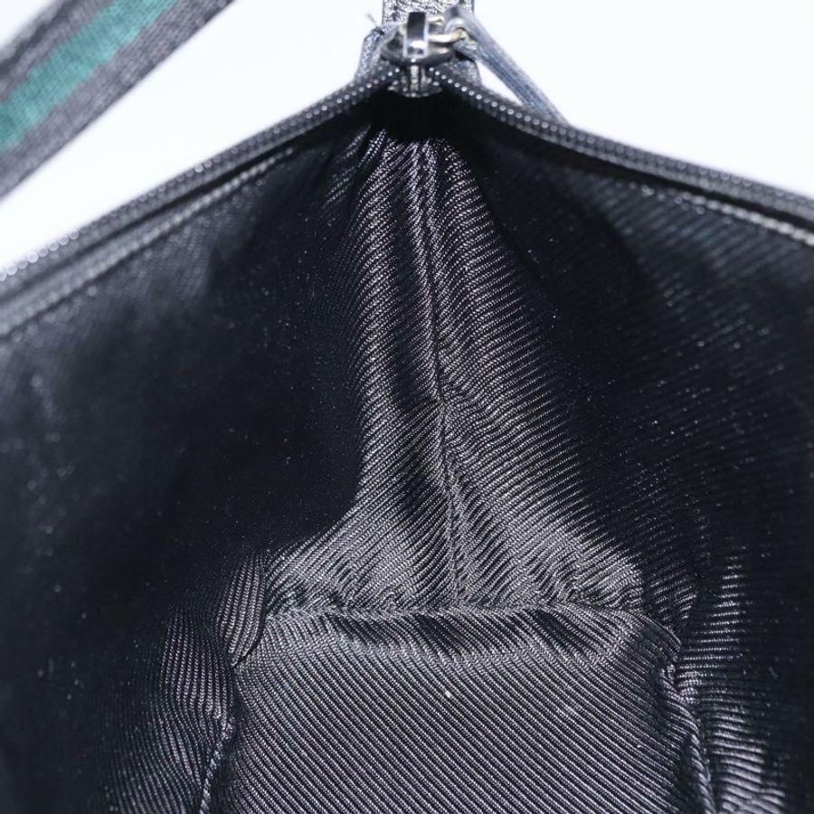 【日本直送】GUCCI GG帆布配件包 黑色金色 141809 正品 yk20649V-18