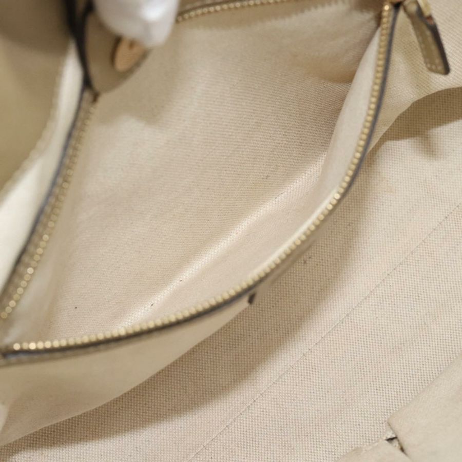 【日本直送】GUCCI GG帆布手提包 米色 金色色調 257061 正品 ka5360V-19