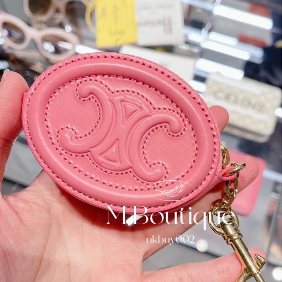 #Lisa也愛 Celine 新款零錢包 Cuir Triomphe 系列 仙女的硬幣有地方放啦~-0