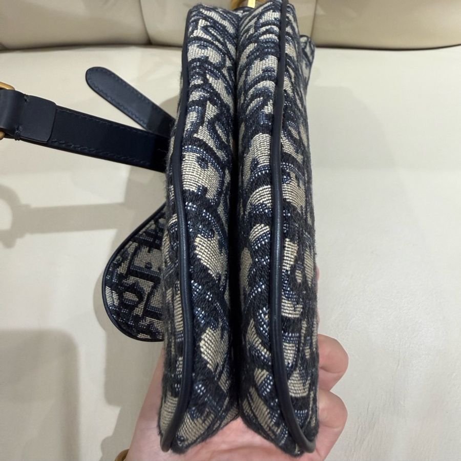 【售出展示💫拍下無效】Dior/迪奧 馬鞍包中號-5