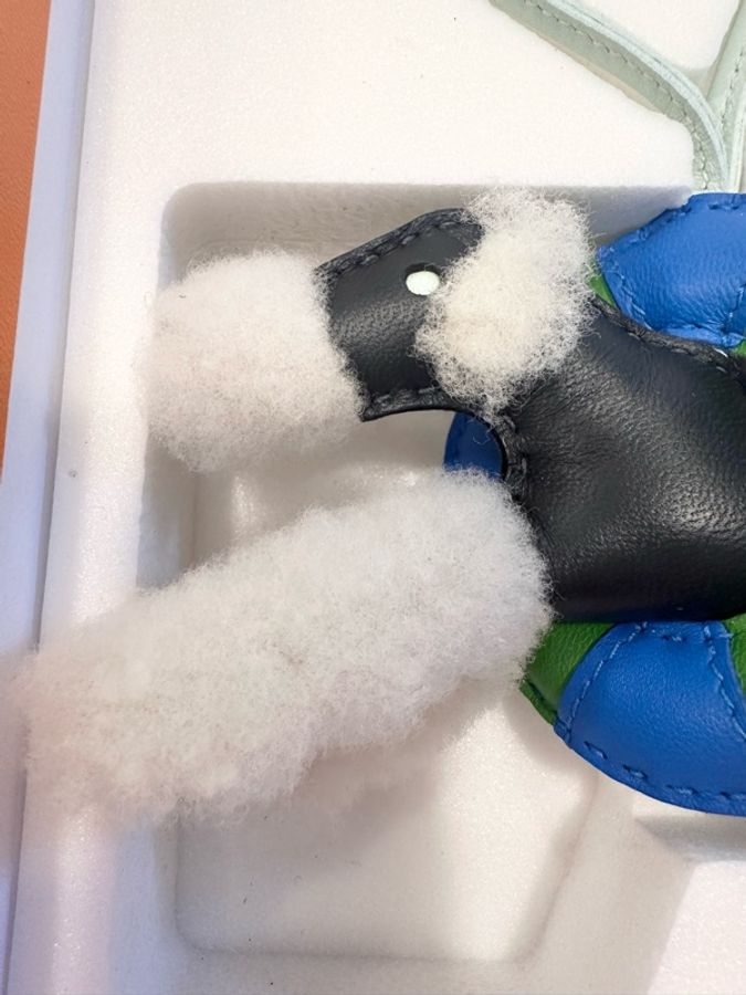 Hermès Budy « A la Mer »掛飾 絨毛狗狗 游泳圈-1