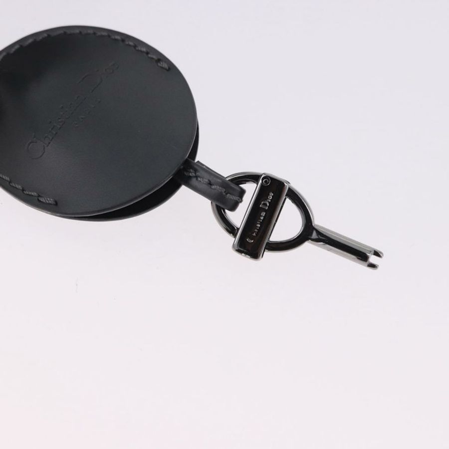 【日本直送】Christian Dior Maris Pearl 手提包 漆皮 2way Gray Silver Auth ep15303V-9