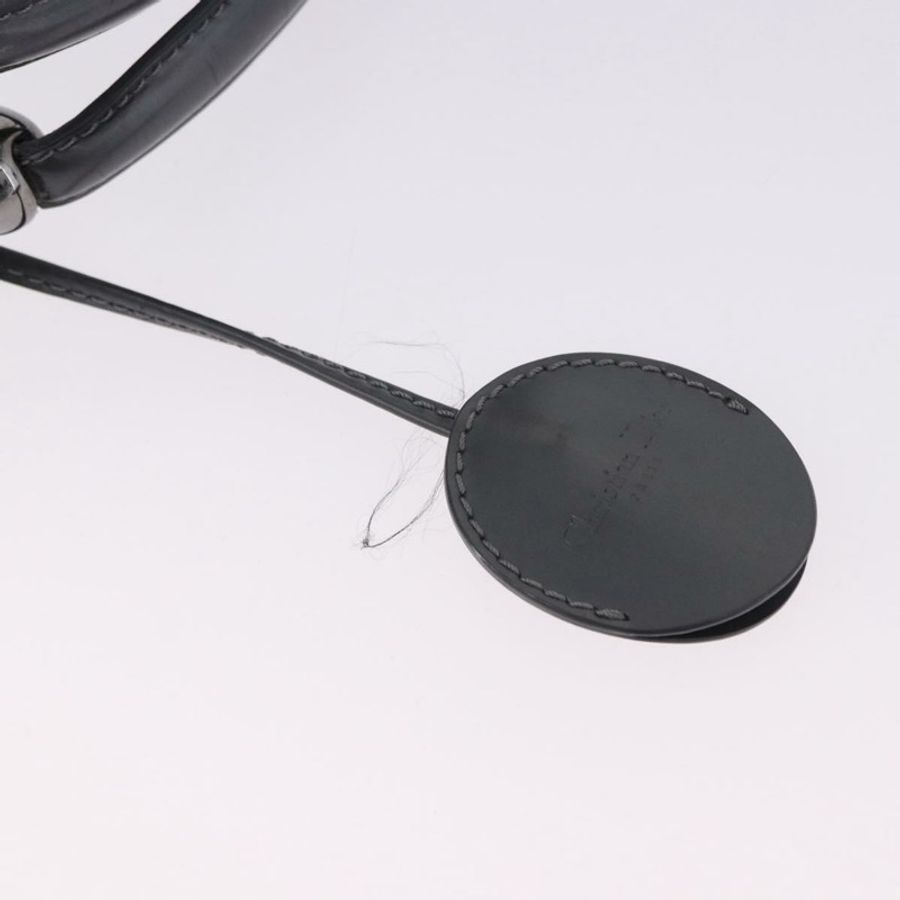 【日本直送】Christian Dior Maris Pearl 手提包 漆皮 2way Gray Silver Auth ep15303V-19