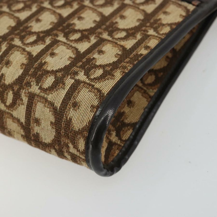 【日本直送】Christian Dior Trotter帆布肩背包 米色 金色 正品 ep15620A-8