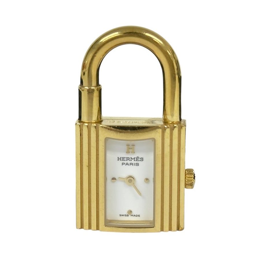 HERMES Kelly 鎖頭 手錶 框R刻-3