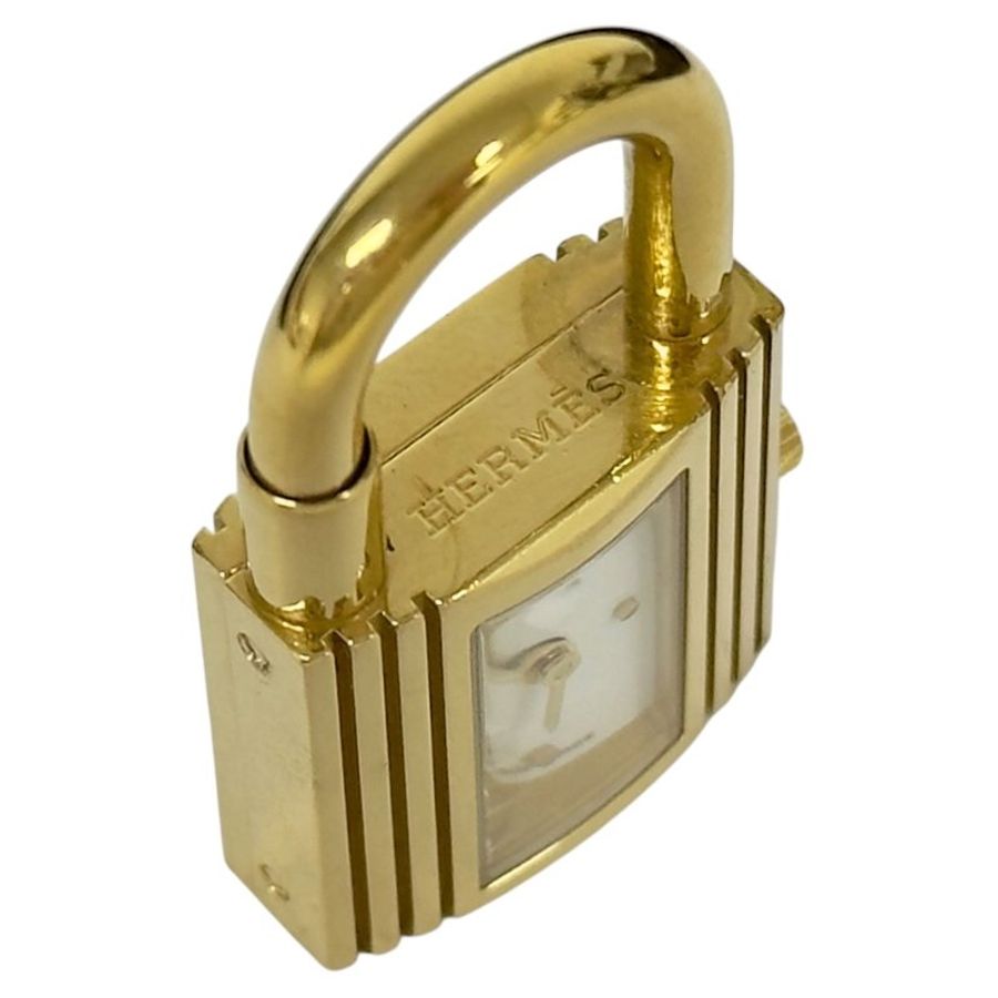 HERMES Kelly 鎖頭 手錶 框R刻-8