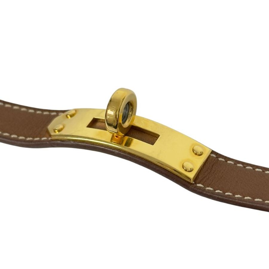 HERMES Kelly 鎖頭 手錶 框R刻-16