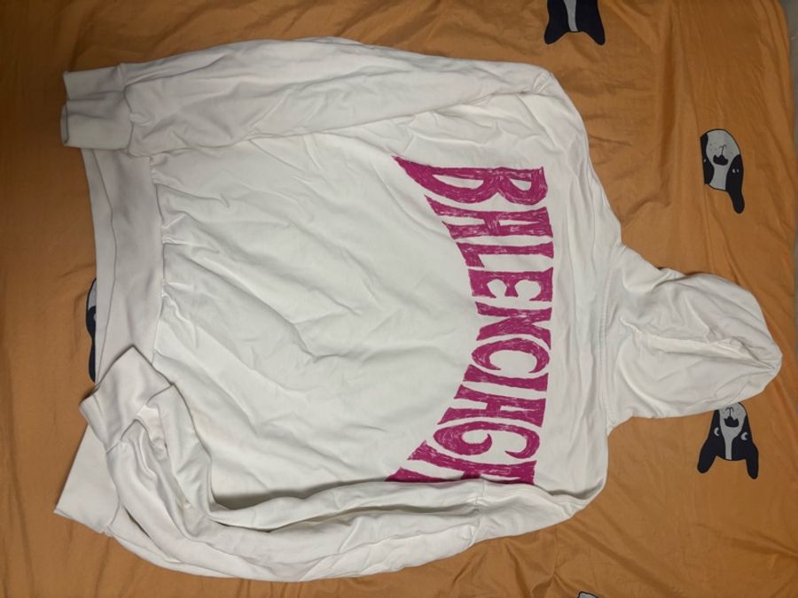 Balenciaga 白色男女同款衛衣-1