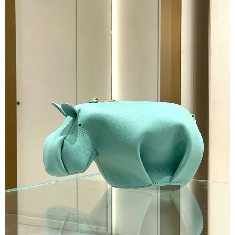 #全網唯一 #河馬 Loewe動物款式的包包造型-3