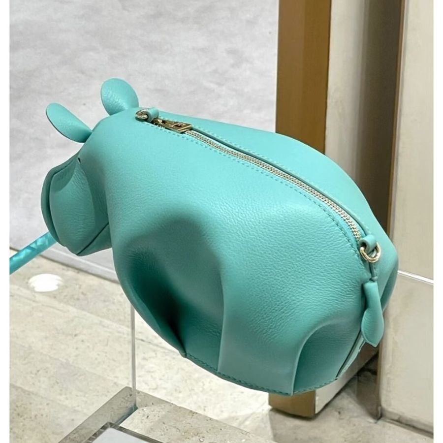 #全網唯一 #河馬 Loewe動物款式的包包造型-4