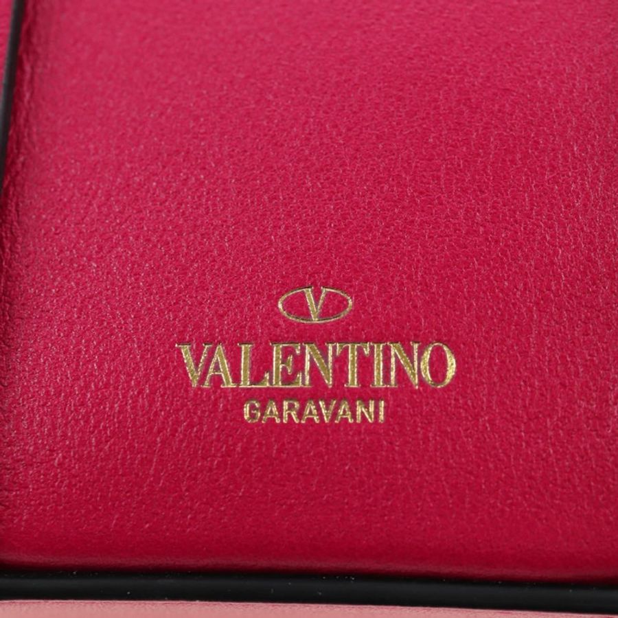 【日本直送】VALENTINO 手提包 皮革 兩用 粉紅色 金色色調 正品 ki6698V-18