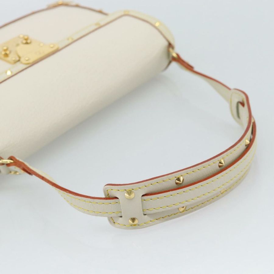 【日本直送】路易威登 Suhari Emerble 皮革白色肩背包 M92846 LV Auth ki6757V-6