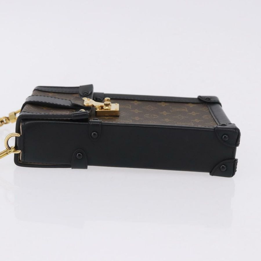 【日本直送】路易威登 Monogram Pochette Trunk 垂直肩包 M63913 正品 ka5398M-3