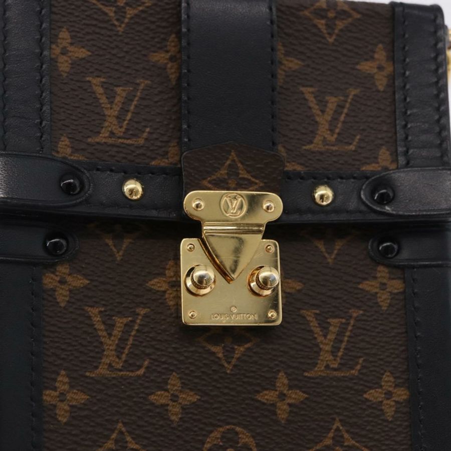 【日本直送】路易威登 Monogram Pochette Trunk 垂直肩包 M63913 正品 ka5398M-16