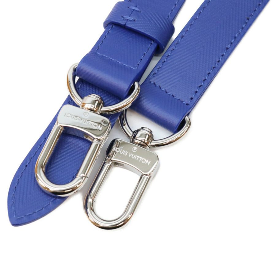 路易威登 M28310 迷你購物手提包/兩用單肩包 橙色/藍色/銀色五金 女士-8