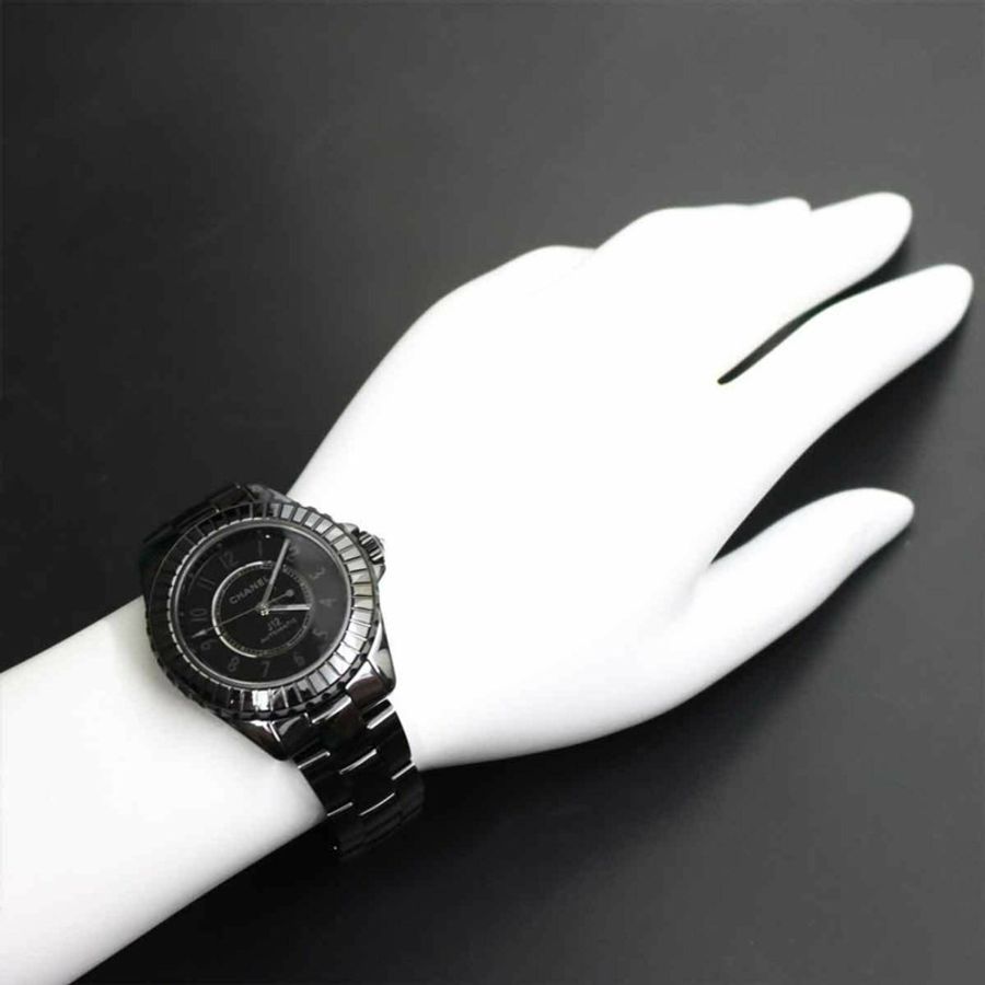 香奈兒 J12 Edition Noir 38毫米 H6347 全球限量55枚 男士腕錶 黑色陶瓷 自動上鍊-3