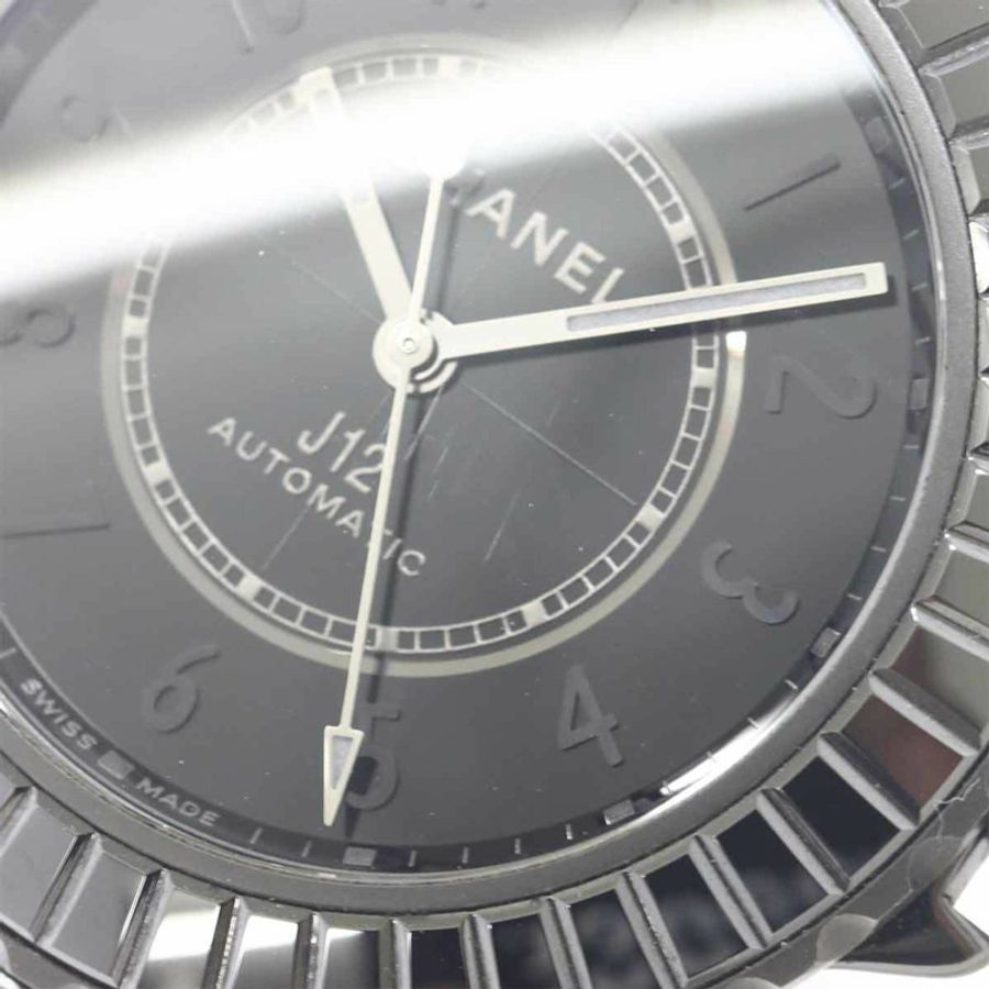 香奈兒 J12 Edition Noir 38毫米 H6347 全球限量55枚 男士腕錶 黑色陶瓷 自動上鍊-7