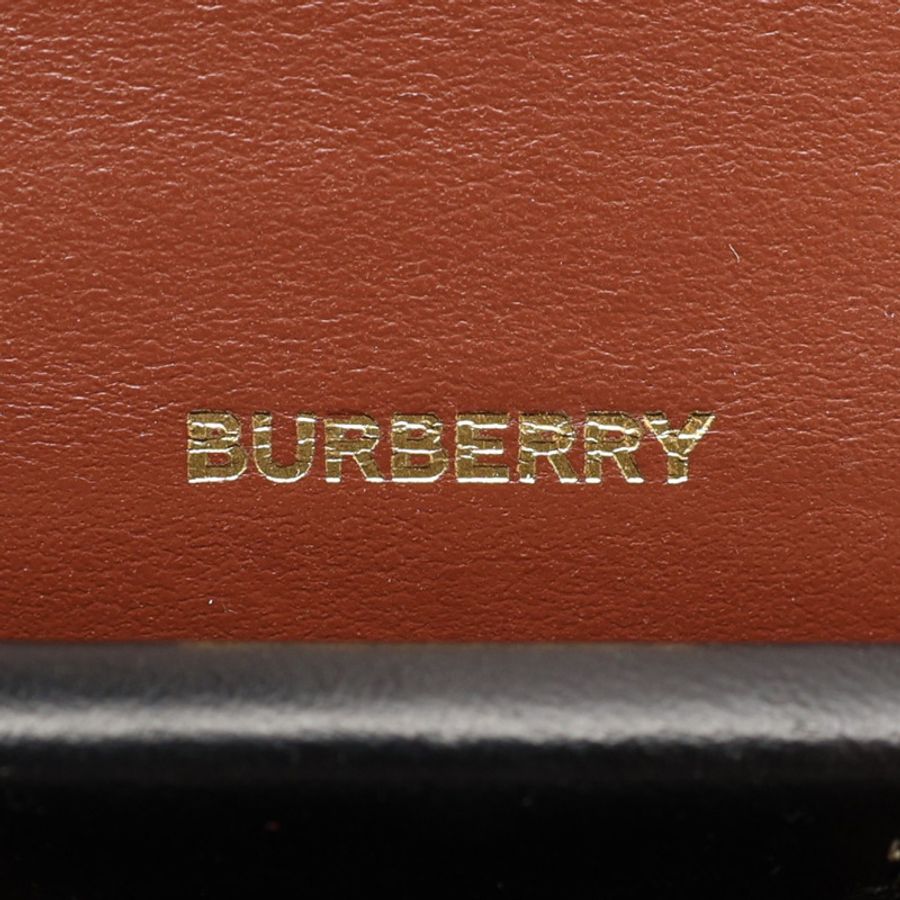BURBERRY 巴寶莉 Jessie TB Monogram 卡包 棕色 E-Canvas帆布 牛皮 8020402-3