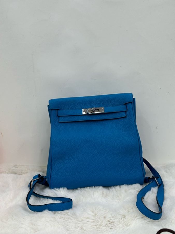 Hermes 愛馬仕 Kelly ado皇家藍銀扣 Y刻-1
