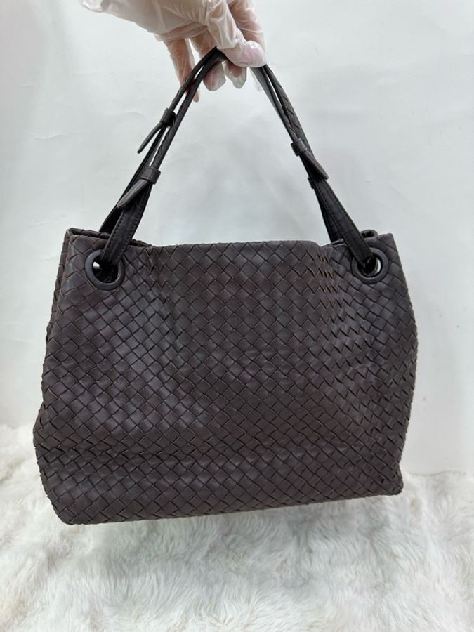 BV Bottega Veneta 葆蝶家灰編織Garda hobo-6