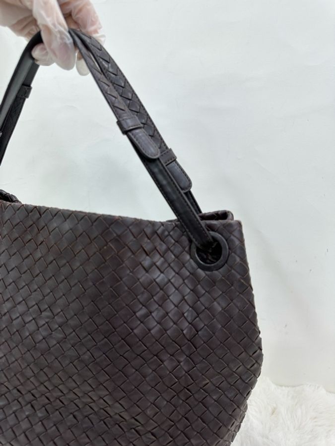 BV Bottega Veneta 葆蝶家灰編織Garda hobo-7