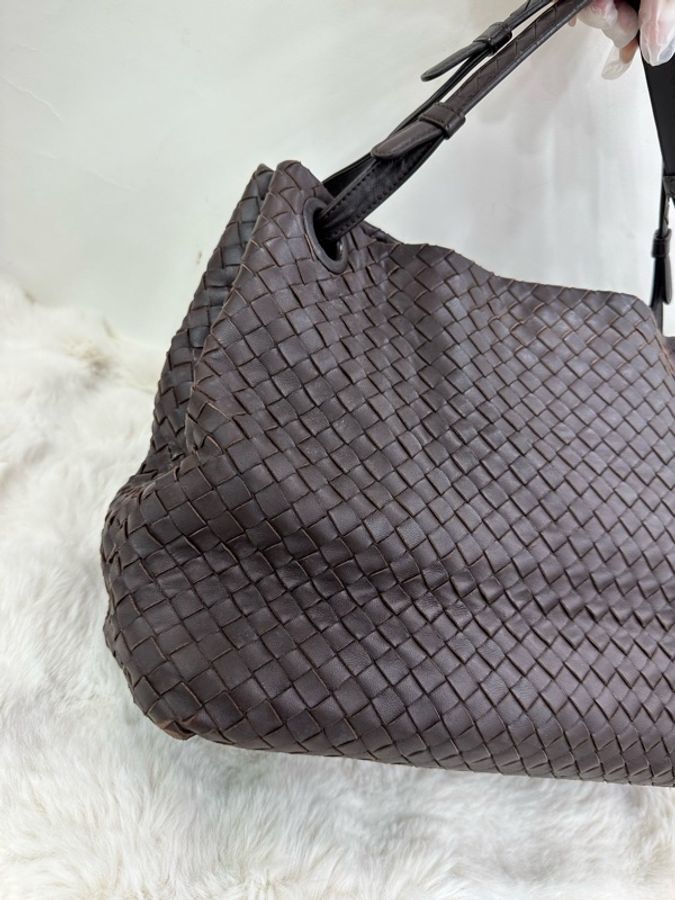 BV Bottega Veneta 葆蝶家灰編織Garda hobo-8