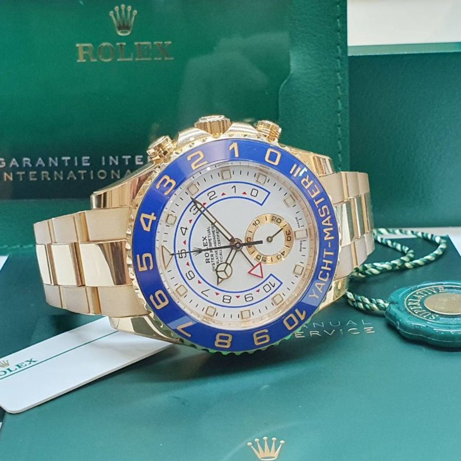 【大眾名錶】ROLEX勞力士116688 Yacht-Master ll 18K 2020/11全配件 大眾名錶G377-1