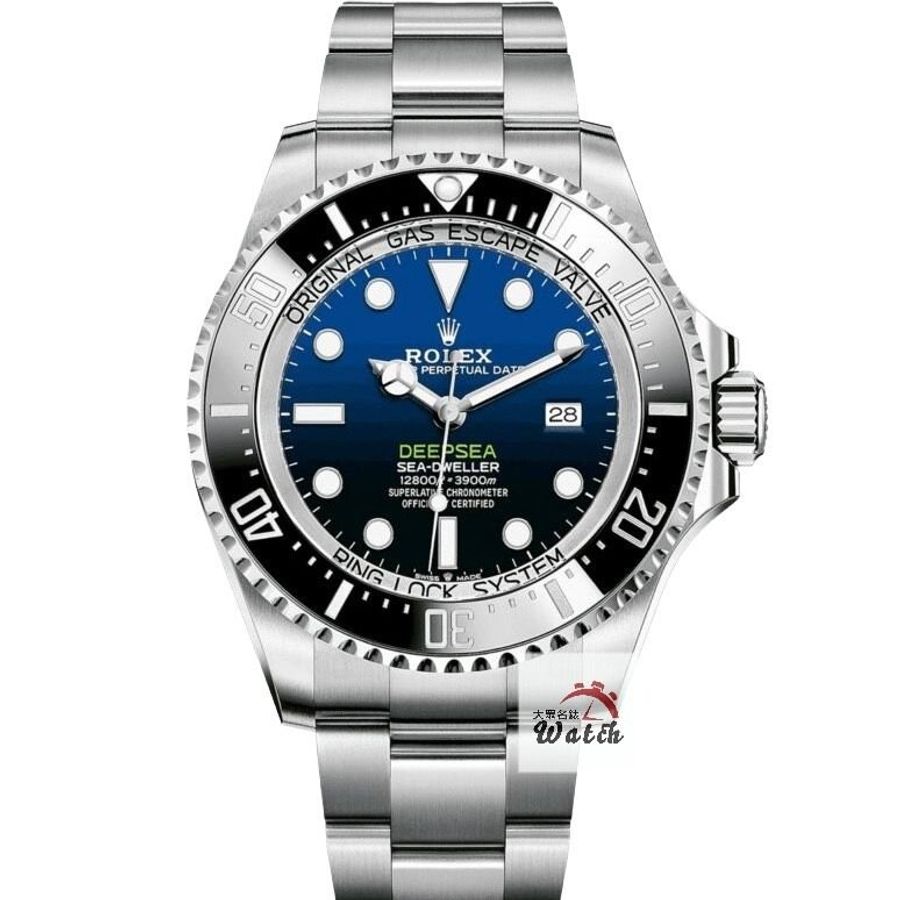 【大眾名錶】ROLEX勞力士126660DB Deepsea 2019/12全配件 深潛王者 漸層藍 大眾名錶B1488-0